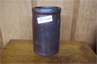 Waco Pottery Canning Jar, Brown Glaze,