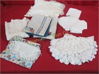 Vintage Doilies, Table Covers