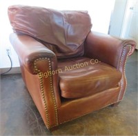 Brown Leather Chair by Legacy Leather