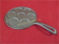 Cast Iron Round Silver Dollar Pancake Griddle