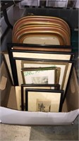Box a lot of frames including some that have