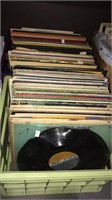 Two crates of record albums (1076)