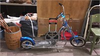 Stingray Schwinn stand up scooter with a