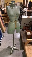Vintage dress form, 57 inches tall, (948)