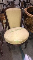 Victorian side chair, (1010)