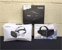 3 times the bid assorted virtual reality goggles