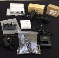 All for one bid. Assorted chargers and adapters.