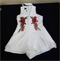 2 times the bid Lily Rosie Girl romper.  1 size