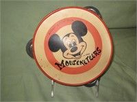 Vintage Mouseketeers Tambourine