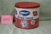 Crowley's "Fresh Fresh" Cottage Cheese Tin