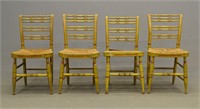Set Of 19th c. Fancy Chairs