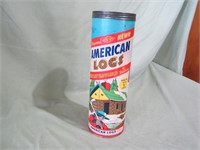 Vintage American Logs (12.5" tall)