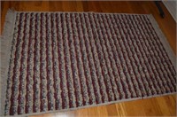 ASSORTED BATH RUGS, TOILET SEAT COVERS, RUG