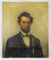American School, Portrait Of Abraham Lincoln