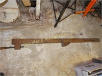 Antique wood clamp 4ft