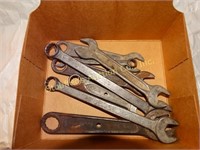 Wrenches - some marked Auto kit & Mac, all made