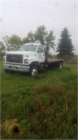 1994 GMC Top Kick Truck with flat bed