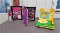 Sesame street record player, ever after high house
