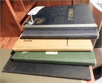 (5) Pocomoke High School vintage Year books:
