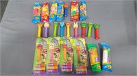 The muppets, sesame street pez dispencers