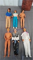 6 ken dolls
