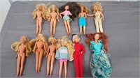 11 dolls