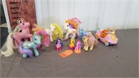My little pony scooter and 8 ponies
