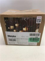 CLSSYKE CLEAR E26 GLOBE STRING LIGHT SET INDOOR