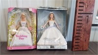 2002 Wedding Day and Millennium Wedding Barbie