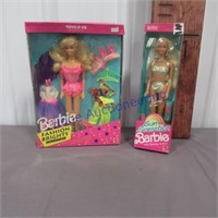 Toys R Us Fashion Brights and Sun Sensation Barbie