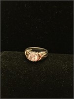 Sz 6 Ring with Clear Stone