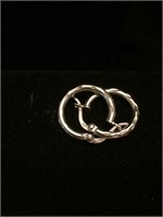 .925 Silver Hoops Small