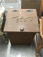 Vintage “Taters” box