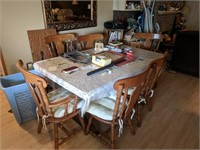 Dining Room Table with 6 Chairs