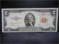 5-1953-C US $2 Red Seal Bank Notes