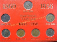 1860-1956 Farthing Type Set