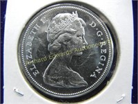 1966 Canada Silver Dollar. Proof-like.