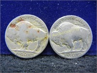 1920,1924 Buffalo Nickels