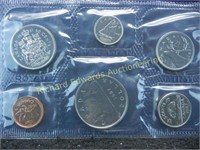 1987 & 1988 Royal Canadian Mint Sets