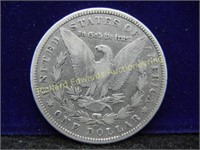 1890-CC Morgan Silver Dollar