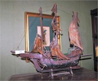 Model Sailboat Ship