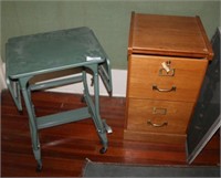File Cabinet & Stand