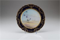 Hand painted Nippon porcelain plate