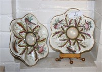 China Oyster Plates