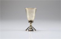 Canadian Poul Petersen silver Judaica kiddush cup