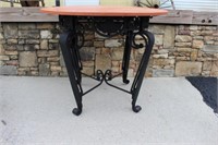 Iron Table & Chairs
