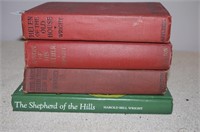 4 Books by Harold Bell Wright - "The Shepherd of