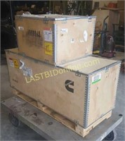 2 Wooden Shipping Crates