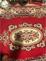 Assorted floor rugs, braided, oriental and others