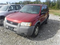2001 FORD ESCAPE XLT SUV